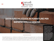 Tablet Screenshot of emanuellisimoncini.com
